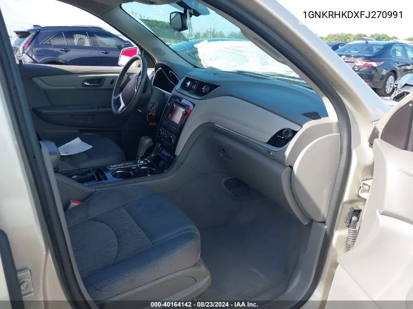 1GNKRHKDXFJ270991 2015 Chevrolet Traverse 2Lt