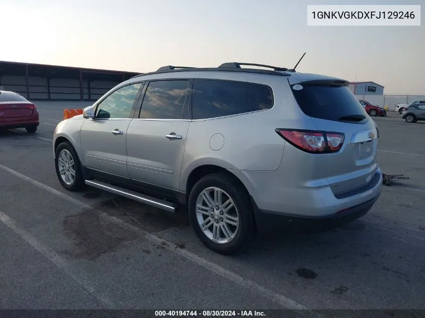 1GNKVGKDXFJ129246 2015 Chevrolet Traverse 1Lt