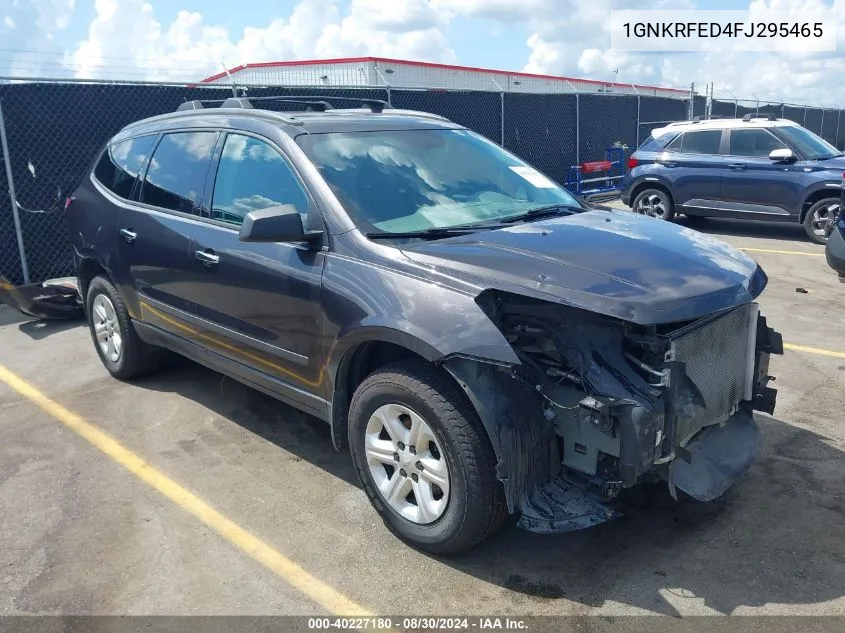 2015 Chevrolet Traverse Ls VIN: 1GNKRFED4FJ295465 Lot: 40227180