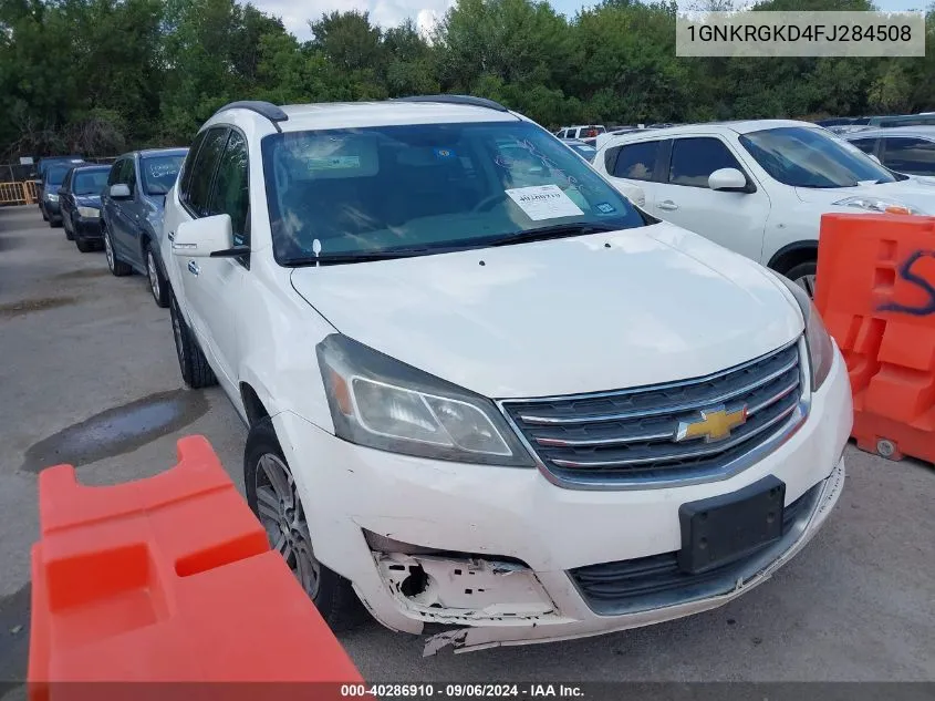 1GNKRGKD4FJ284508 2015 Chevrolet Traverse 1Lt