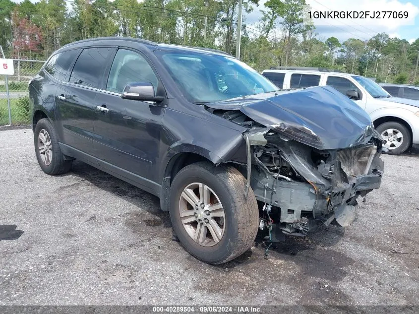 2015 Chevrolet Traverse 1Lt VIN: 1GNKRGKD2FJ277069 Lot: 40289504