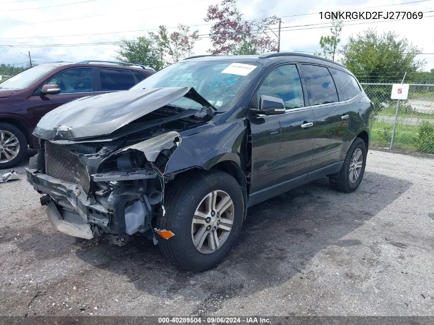 2015 Chevrolet Traverse 1Lt VIN: 1GNKRGKD2FJ277069 Lot: 40289504