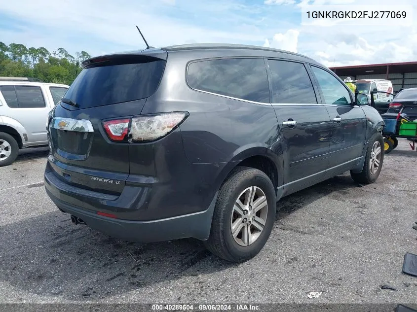 1GNKRGKD2FJ277069 2015 Chevrolet Traverse 1Lt