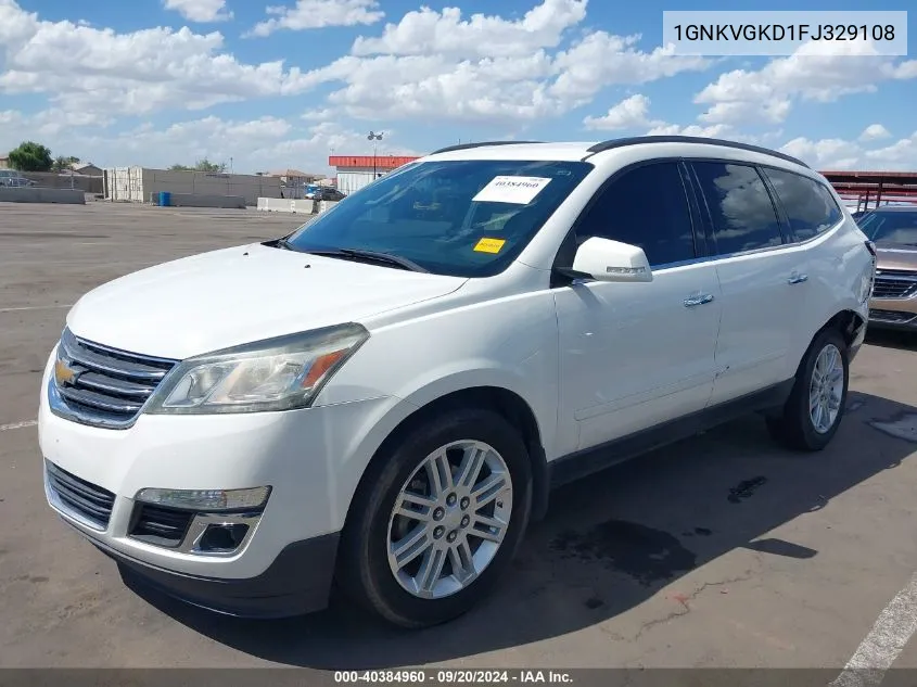 1GNKVGKD1FJ329108 2015 Chevrolet Traverse 1Lt