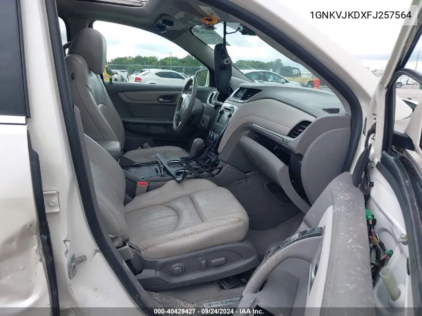 1GNKVJKDXFJ257564 2015 Chevrolet Traverse Ltz