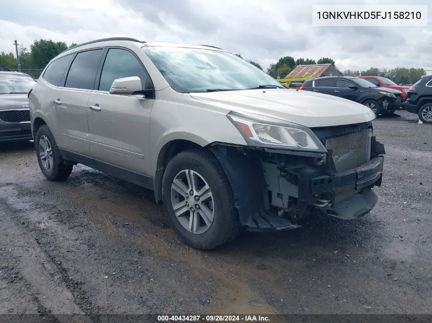 1GNKVHKD5FJ158210 2015 Chevrolet Traverse 2Lt