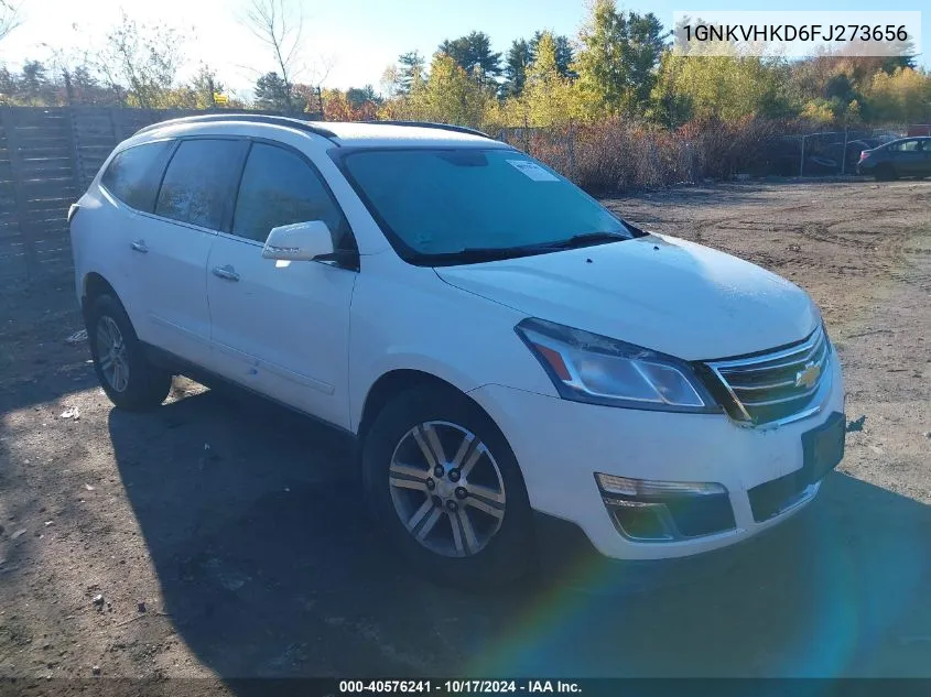 2015 Chevrolet Traverse 2Lt VIN: 1GNKVHKD6FJ273656 Lot: 40576241