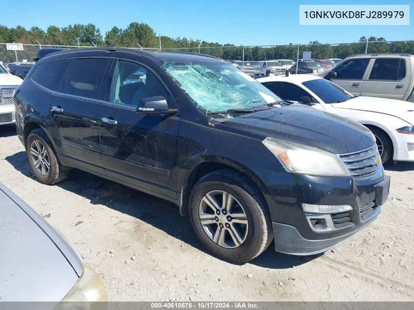 2015 Chevrolet Traverse 1Lt VIN: 1GNKVGKD8FJ289979 Lot: 40610578