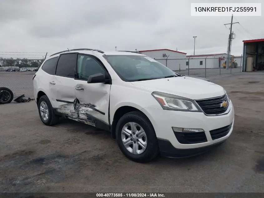 1GNKRFED1FJ255991 2015 Chevrolet Traverse Ls