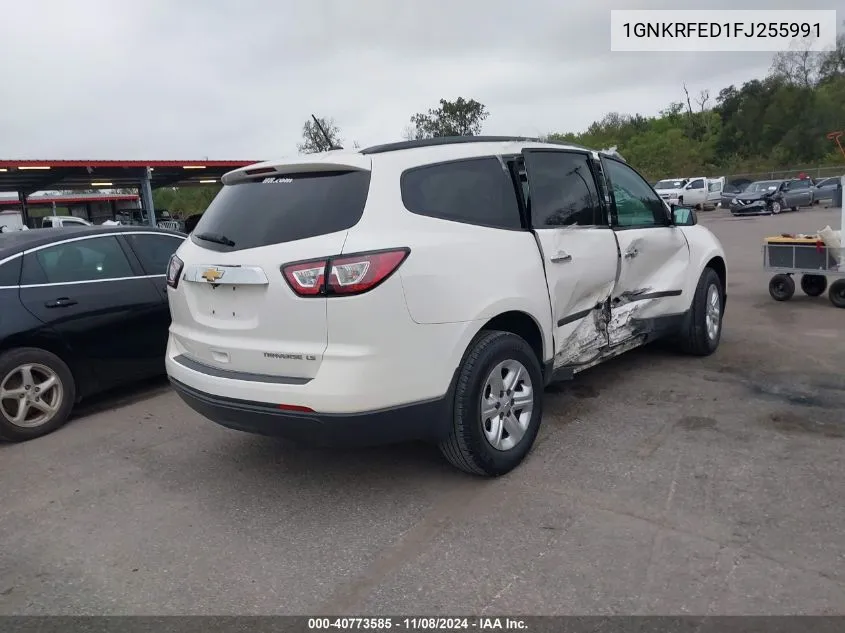 1GNKRFED1FJ255991 2015 Chevrolet Traverse Ls