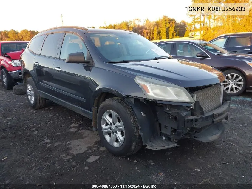 2015 Chevrolet Traverse Ls VIN: 1GNKRFKD8FJ256933 Lot: 40867560