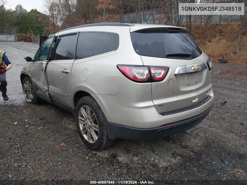 2015 Chevrolet Traverse 1Lt VIN: 1GNKVGKD5FJ348518 Lot: 40887845