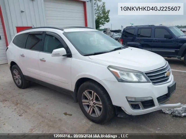 1GNKVHKD4GJ225607 2016 Chevrolet Traverse Lt