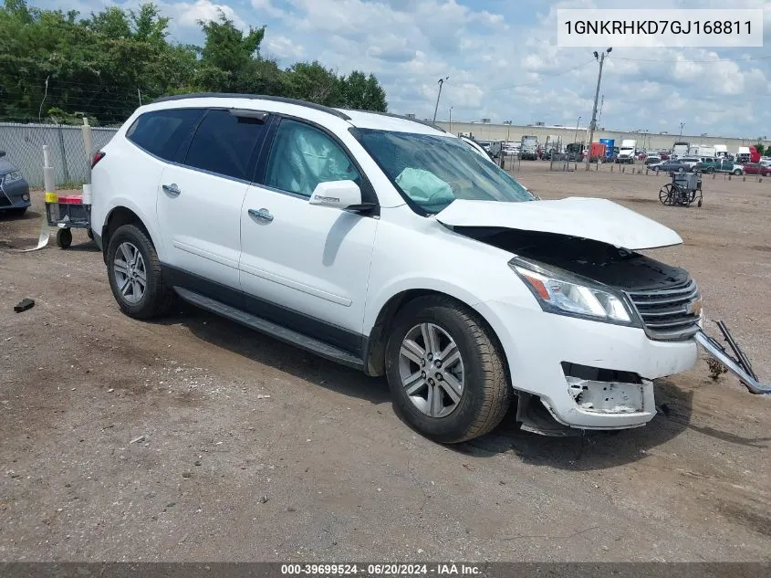 1GNKRHKD7GJ168811 2016 Chevrolet Traverse 2Lt