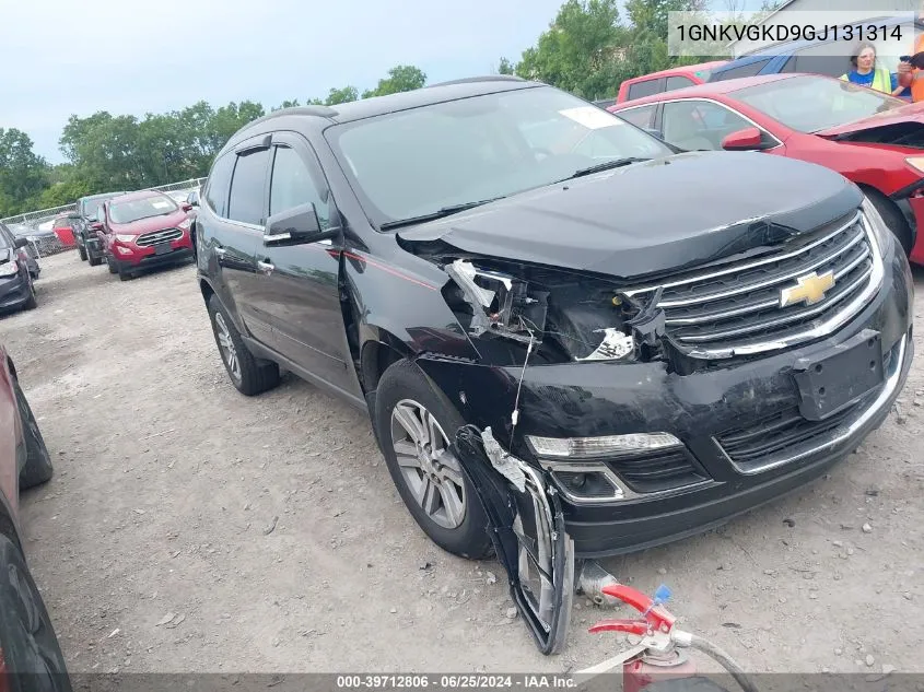 1GNKVGKD9GJ131314 2016 Chevrolet Traverse 1Lt