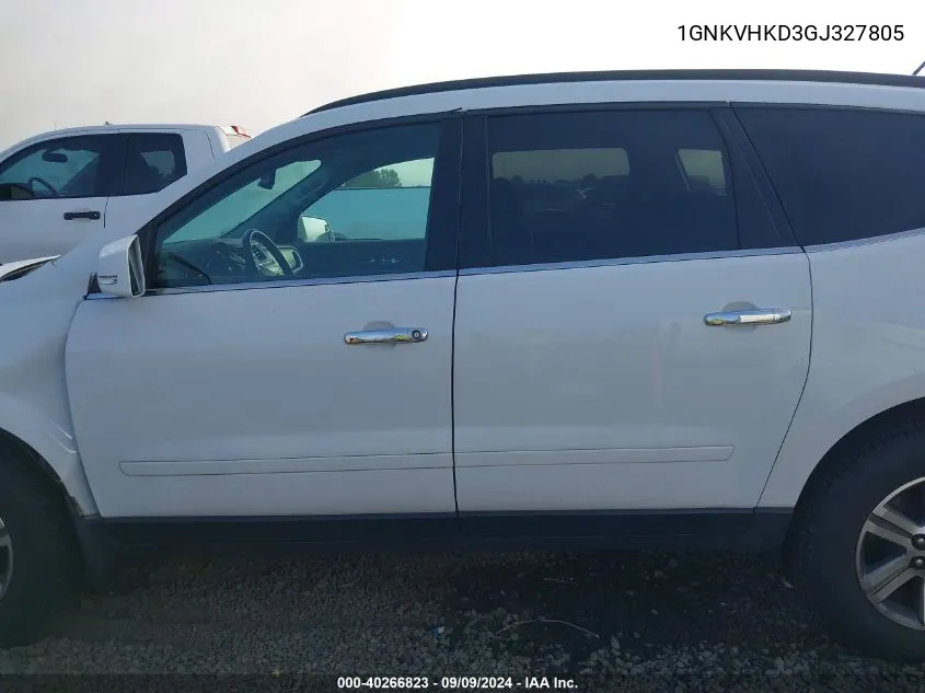 1GNKVHKD3GJ327805 2016 Chevrolet Traverse 2Lt