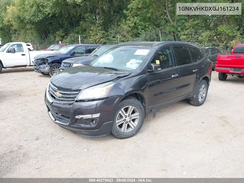 2016 Chevrolet Traverse 2Lt VIN: 1GNKVHKDXGJ161234 Lot: 40279523