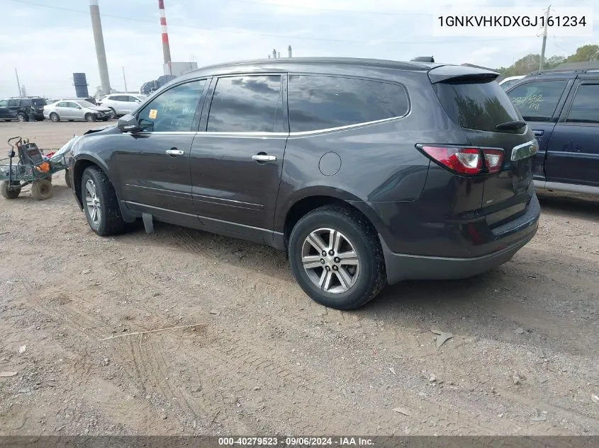 2016 Chevrolet Traverse 2Lt VIN: 1GNKVHKDXGJ161234 Lot: 40279523