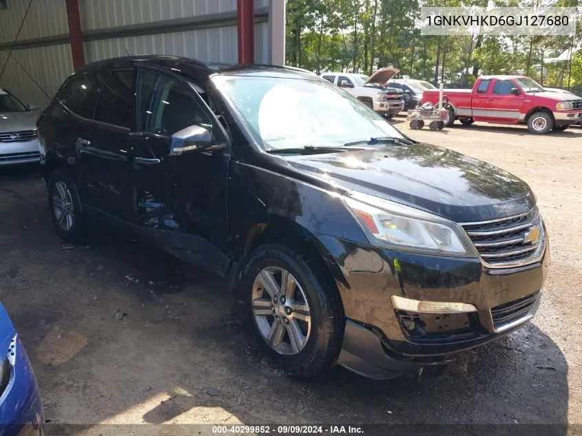 2016 Chevrolet Traverse 2Lt VIN: 1GNKVHKD6GJ127680 Lot: 40299852