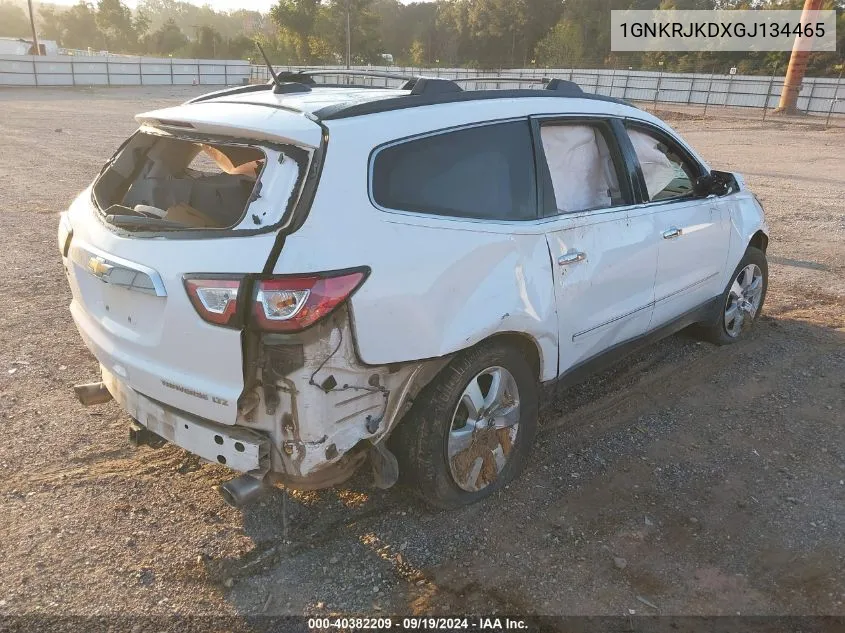 1GNKRJKDXGJ134465 2016 Chevrolet Traverse Ltz