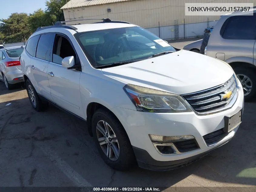 1GNKVHKD6GJ157357 2016 Chevrolet Traverse 2Lt