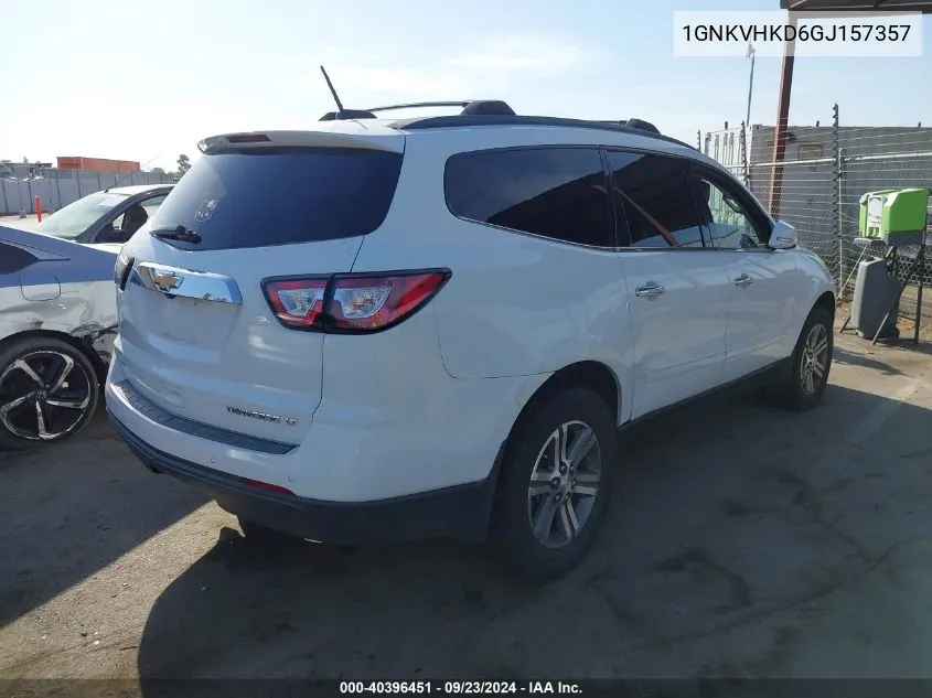 1GNKVHKD6GJ157357 2016 Chevrolet Traverse 2Lt