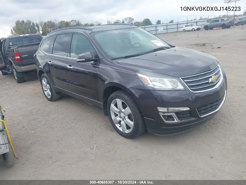 2016 Chevrolet Traverse 1Lt VIN: 1GNKVGKDXGJ145223 Lot: 40685307