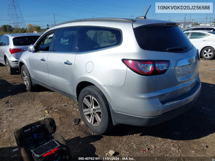 2016 Chevrolet Traverse 1Lt VIN: 1GNKVGKD2GJ256588 Lot: 40762161