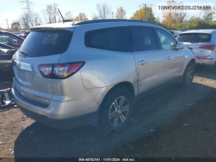 2016 Chevrolet Traverse 1Lt VIN: 1GNKVGKD2GJ256588 Lot: 40762161