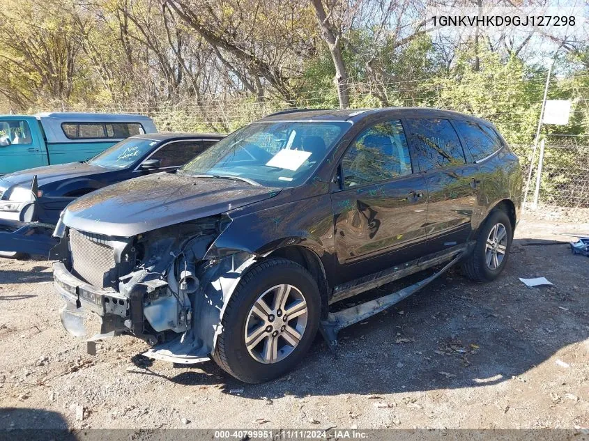 2016 Chevrolet Traverse 2Lt VIN: 1GNKVHKD9GJ127298 Lot: 40799951