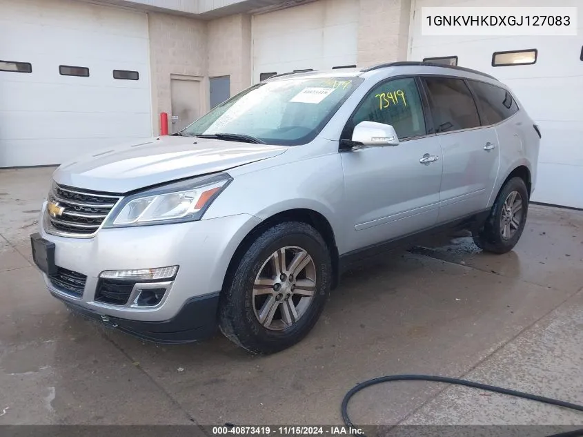 2016 Chevrolet Traverse 2Lt VIN: 1GNKVHKDXGJ127083 Lot: 40873419