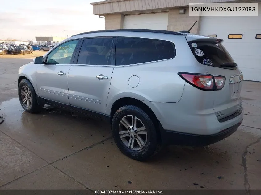 2016 Chevrolet Traverse 2Lt VIN: 1GNKVHKDXGJ127083 Lot: 40873419