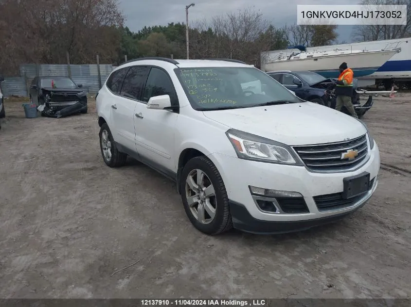 2017 Chevrolet Traverse VIN: 1GNKVGKD4HJ173052 Lot: 12137910