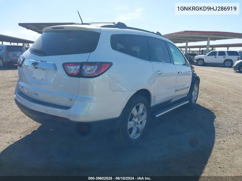 1GNKRGKD9HJ286919 2017 Chevrolet Traverse 1Lt