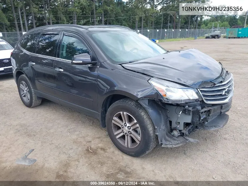 1GNKVHKD9HJ235356 2017 Chevrolet Traverse 2Lt