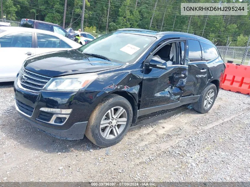 1GNKRHKD6HJ295244 2017 Chevrolet Traverse 2Lt