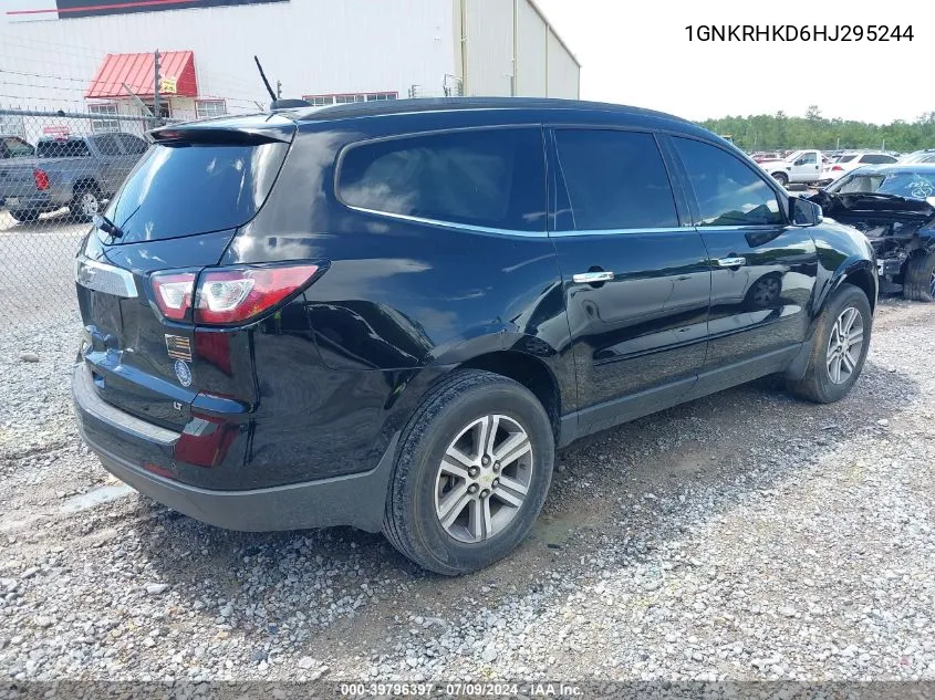 2017 Chevrolet Traverse 2Lt VIN: 1GNKRHKD6HJ295244 Lot: 39796397