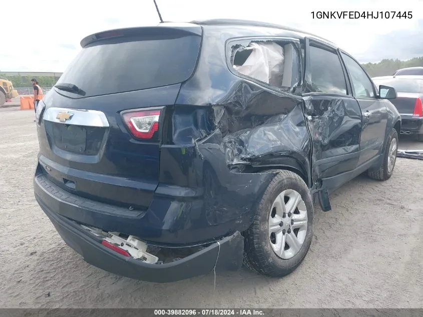 1GNKVFED4HJ107445 2017 Chevrolet Traverse Ls