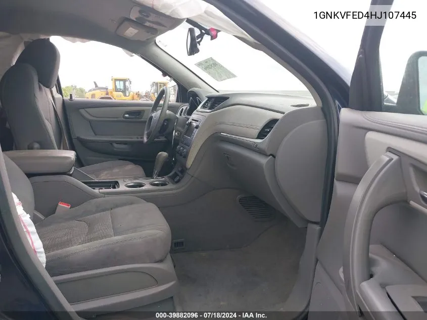 1GNKVFED4HJ107445 2017 Chevrolet Traverse Ls