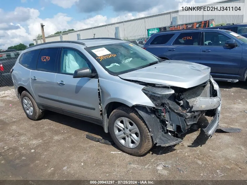 1GNKRFED2HJ341104 2017 Chevrolet Traverse Ls