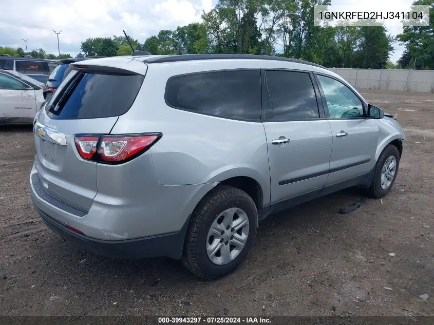 1GNKRFED2HJ341104 2017 Chevrolet Traverse Ls