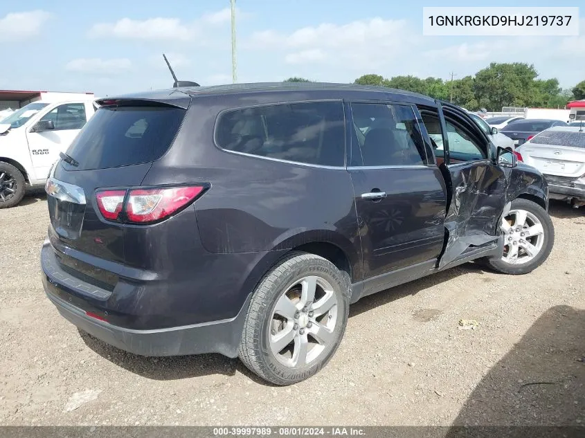 1GNKRGKD9HJ219737 2017 Chevrolet Traverse 1Lt