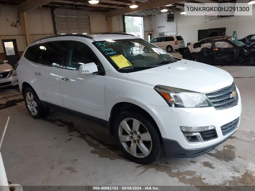 2017 Chevrolet Traverse 1Lt VIN: 1GNKRGKD0HJ291300 Lot: 40062183