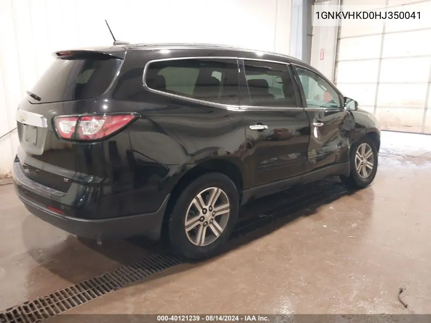 1GNKVHKD0HJ350041 2017 Chevrolet Traverse Lt