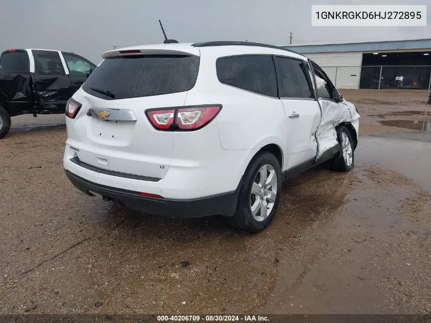 2017 Chevrolet Traverse 1Lt VIN: 1GNKRGKD6HJ272895 Lot: 40206709