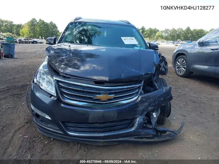 1GNKVHKD4HJ128277 2017 Chevrolet Traverse 2Lt