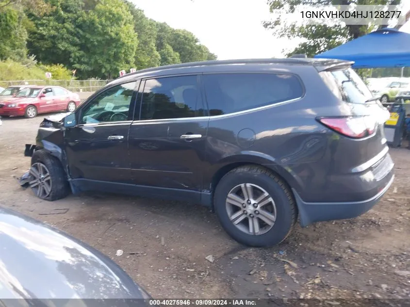 1GNKVHKD4HJ128277 2017 Chevrolet Traverse 2Lt