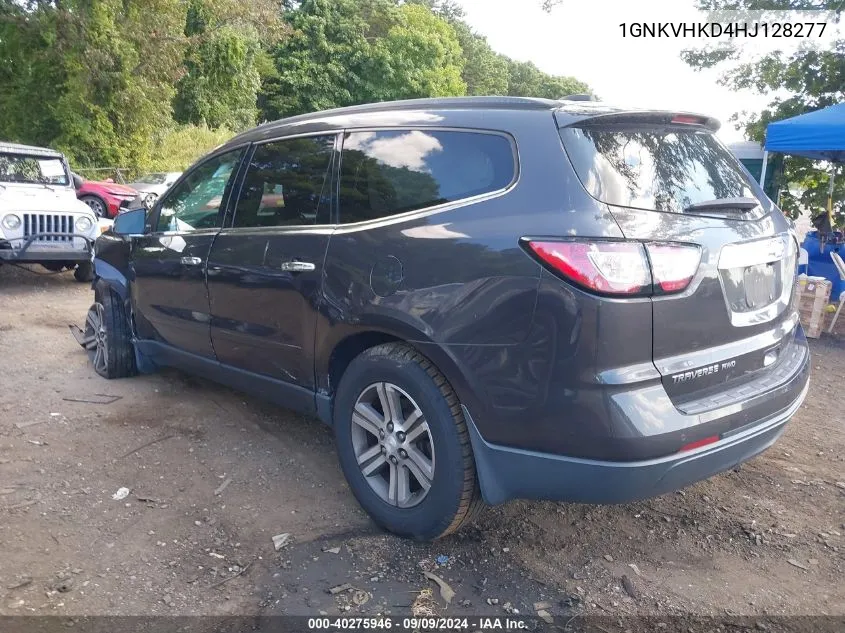 1GNKVHKD4HJ128277 2017 Chevrolet Traverse 2Lt