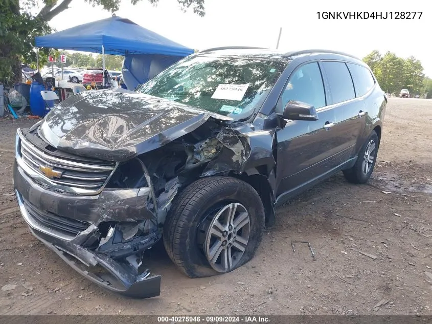 1GNKVHKD4HJ128277 2017 Chevrolet Traverse 2Lt