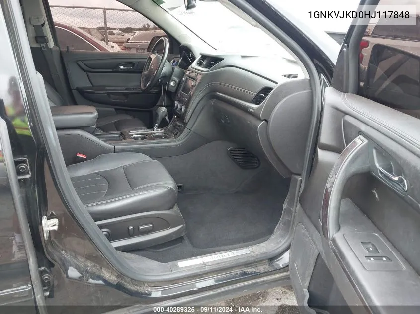 1GNKVJKD0HJ117848 2017 Chevrolet Traverse Premier